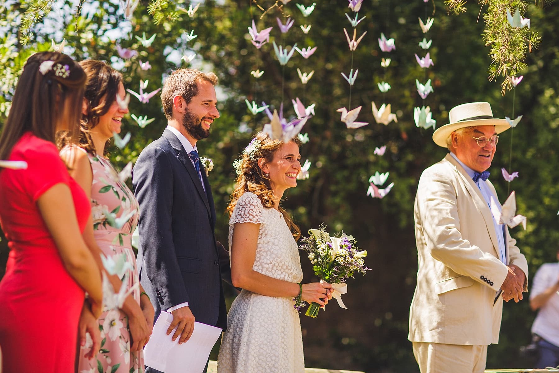 Outdoor Destination Wedding Ceremony,Tuscany Photographer,