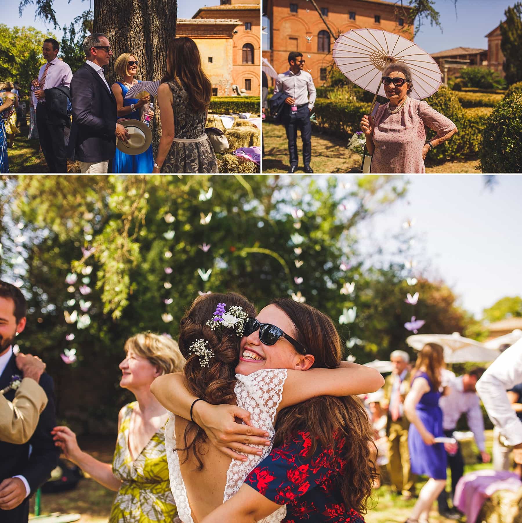Tenuta La Fratta Outdoor Wedding Ceremony,Sienna Wedding Photographer,