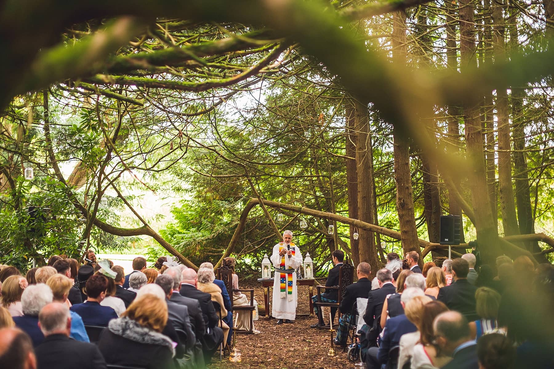 Markree Castle outdoor wedding,humanist ceremony,rainy wedding day,northern irish wedding photographer,