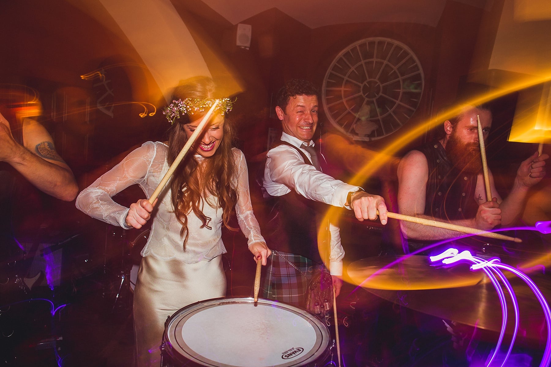 Markree Castle wedding,midnight drummers,destination wedding photography,dancing,fun,